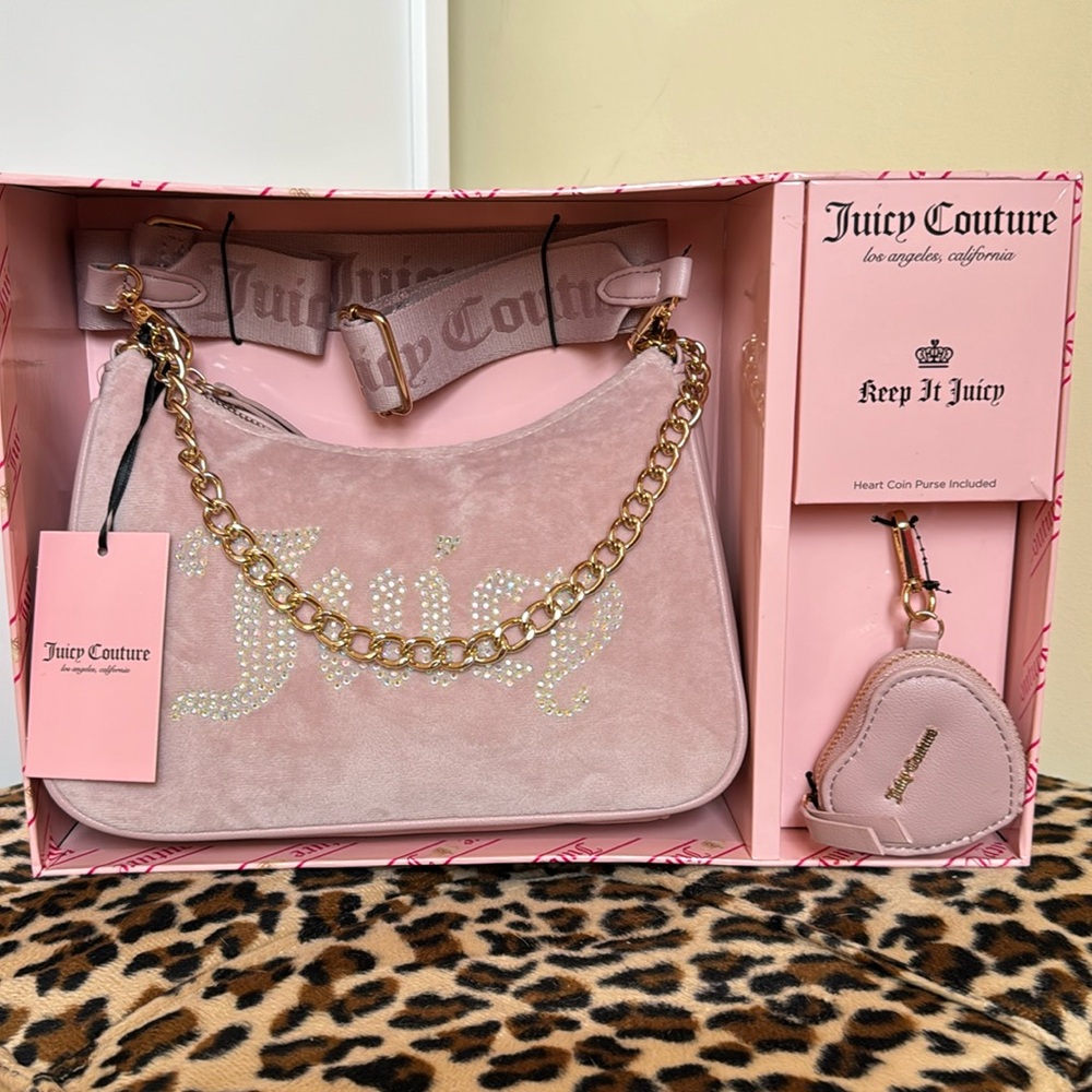 Juicy Couture shoulder bag gift set